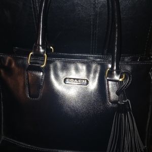 Black coach bag